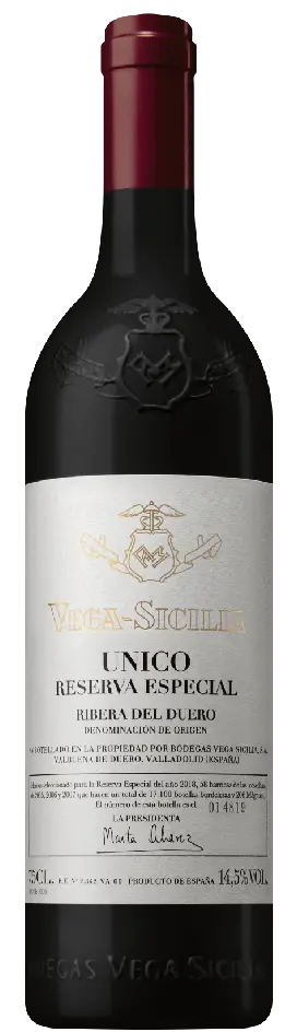 Vega Sicilia Unico Reserva Especial Venta 2018 